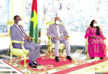 Financement du développement : le nouveau président de la BIDC échange avec le président du Faso