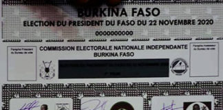 Présidentielle 2020: les candidats positionnés sur le bulletin de vote