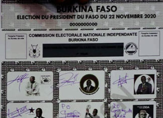 Présidentielle 2020: les candidats positionnés sur le bulletin de vote