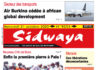 Une Sidwaya du 21 10 2020