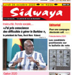 Une sidwaya du 26 10 2020