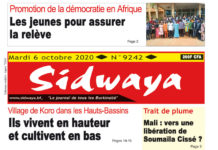 Une Sidwaya du 06 octobre 2020