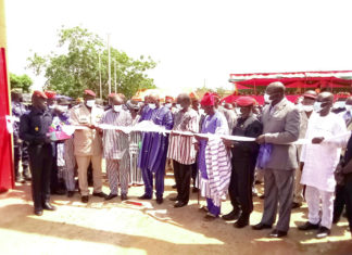 Brigade nationale de sapeurs-pompiers : La caserne de Koupèla inaugurée