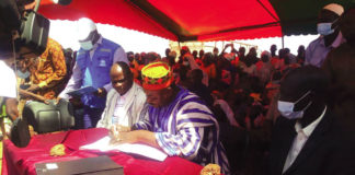 Soutien aux déplacés internes : Cinq hectares pour abriter un site d’accueil