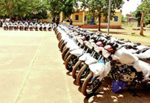 Appui aux forces de défense et de sécurité:le ministère de l’Education offre 204 motos