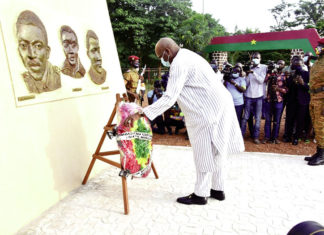 Commémoration du 15-Octobre Hommage au père de la Révolution