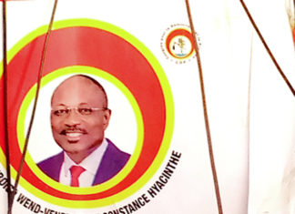 Eddie Komboïgo pour la paix et le retour des exilés