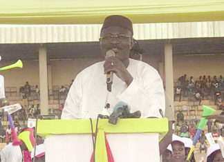 Eddie Komboïgo rend hommage à la ville de Koudougou