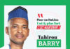 Interview du candidat Tahirou BARRY