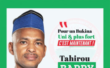 Interview du candidat Tahirou BARRY