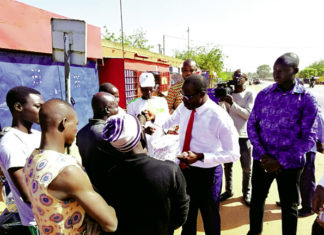 Le Pr Soma à la conquête de l’électorat de Tanghin-Dassouri