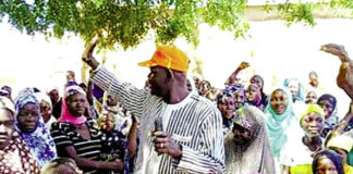 Les militants du MPP en ordre de bataille à Titao