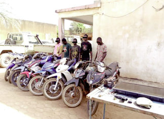 Lutte contre le banditisme : un corps habillé et ses acolytes aux arrêts