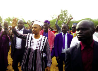 Tahirou Barry termine sa campagne à Gaoua