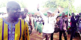 Tahirou Barry lance sa campagne à Ouessa dans le Ioba