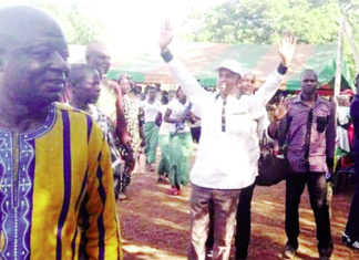 Tahirou Barry lance sa campagne à Ouessa dans le Ioba