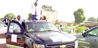 Abdoulaye Soma accueilli en fanfare à Banfora