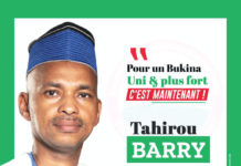 Message de campagne du candidat Tahirou BARRY