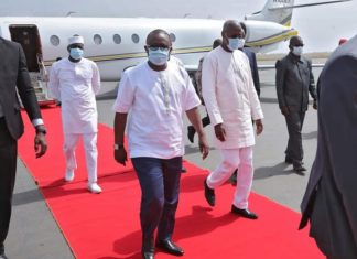 Obsèques de Charles Bila Kaboré : le président bissau-guinéen aux côtés de Roch Marc Christian Kaboré