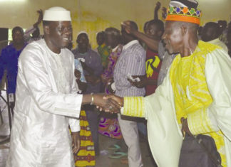 Gilbert Ouédraogo se présente en rassembleur à Ziniaré