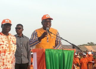 Zorgho: Le MPP fait une démonstration de force