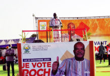 La Boucle du Mouhoun promet la réélection de Roch avec un taux de 90%