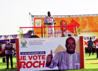 La Boucle du Mouhoun promet la réélection de Roch avec un taux de 90%