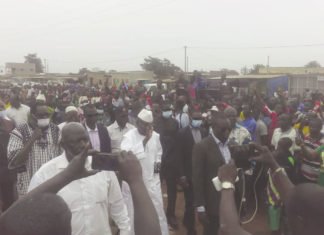 Eddie Komboïgo promet mécaniser l’orpaillage dans les Balé