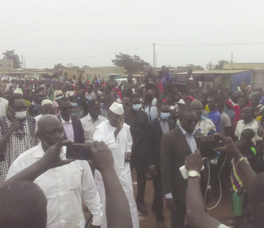 Eddie Komboïgo promet mécaniser l’orpaillage dans les Balé