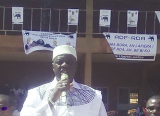 Gilbert Noël Ouédraogo promet de désenclaver la Kossi