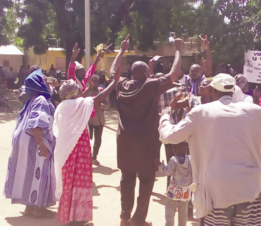 L’URD mobilise ses troupes à Léo