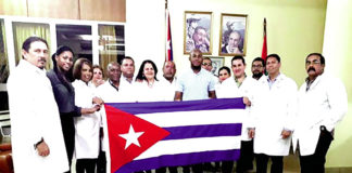 Dr Gustavo Frometa Diaz, chef de la Brigade médicale cubaine
