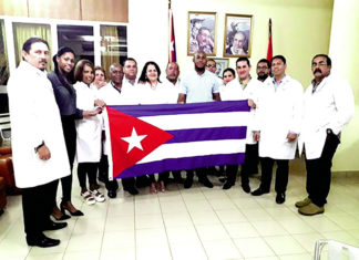 Dr Gustavo Frometa Diaz, chef de la Brigade médicale cubaine