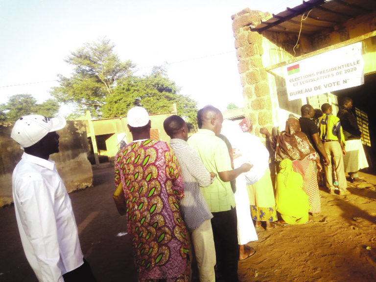 Des bureaux de vote « modèles » à Ouagadougou