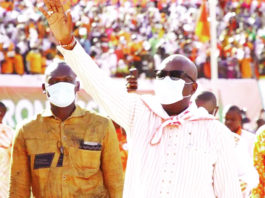 Présidentielle 2020: Roch Kaboré réélu au premier tour avec 57,87%