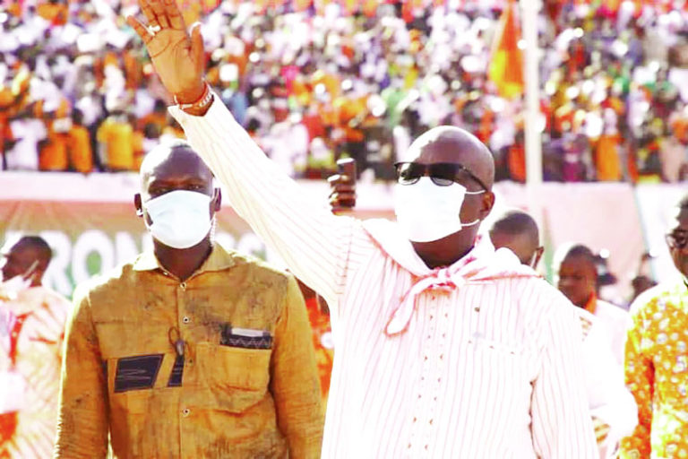 Présidentielle 2020: Roch Kaboré réélu au premier tour  avec 57,87%