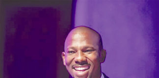 Salif Sanfo, promoteur du spectacle «Votez pour moi »