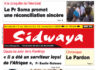 Une du 13-11-2020