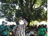 Zéphirin Diabré demande aux électeurs du Ioba de lui renouveler leur confiance