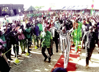 Le candidat de l’UPC, Zéphirin Diabré, lance sa campagne à Tenkodogo