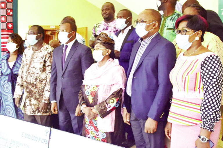 Concours « Tremplin Start Up UEMOA » Tiam Calvin Remporte le prix diamant