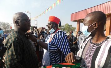 Fête nationale à Banfora:  127 fils de la région décorés