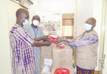 Lutte contre la COVID-19 : des unités ophtalmologiques reçoivent du matériel