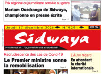 Sidwaya du 17-12-2020