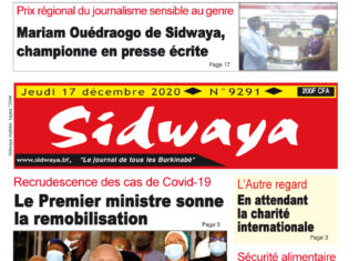 Sidwaya du 17-12-2020