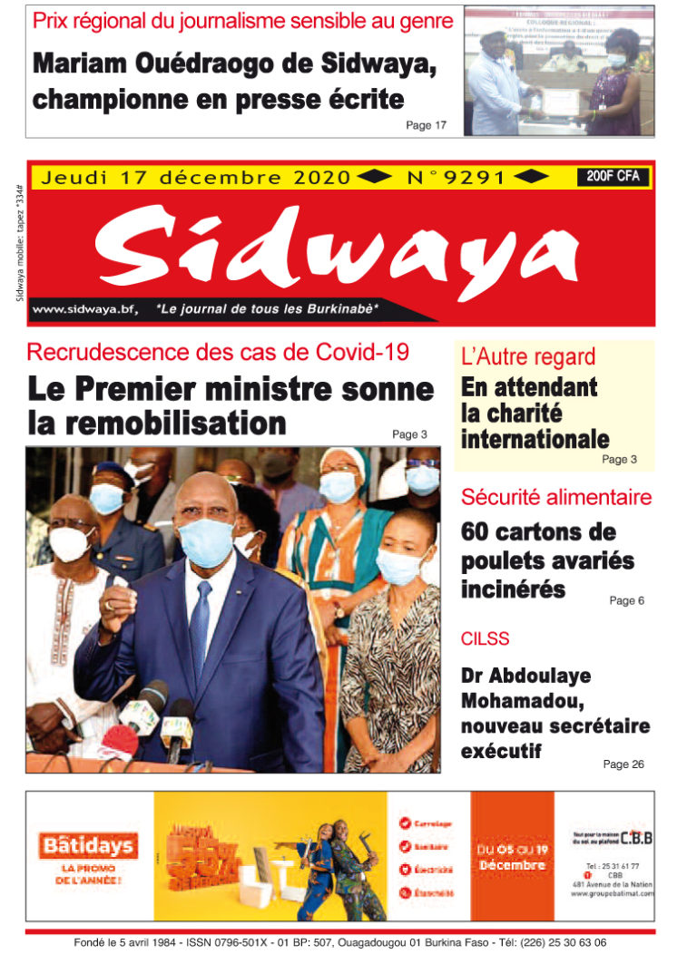 Sidwaya du 17-12-2020