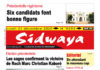 Une Sidwaya du 21 12 2020