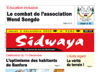 Sidwaya du 3-12-2020