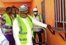 Commune de Ouagadougou: le maire Armand Béouindé prend le pouls des chantiers