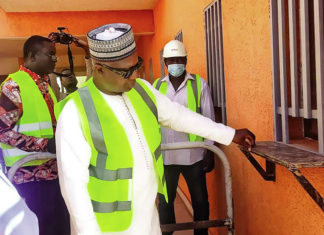 Commune de Ouagadougou: le maire Armand Béouindé prend le pouls des chantiers